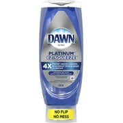 Dawn Platinum Dish Soap, EZ-Squeeze Bottle Dishwashing Liquid, Refreshing Rain Scent, 535 ml