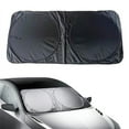 thumbnail image 1 of Parasol para parabrisas de coche, parasol para coche con bolsa de almacenamiento, para protección solar y UV | accesorios interiores del coche, 1 of 7