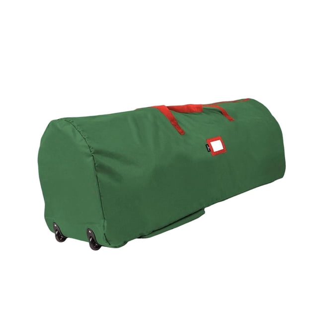 simhoa Christmas Tree Storage Bag with Wheels Accessory Lightweight Multifunctional Green 122x38x51cm