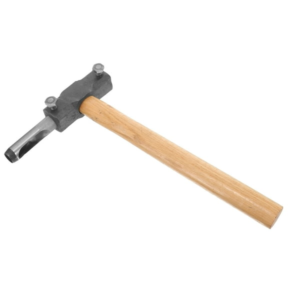 DEEPCRAFF Hammer Puncher Mushroom Planting Hammer Multi Wood 1Set
