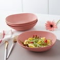 thumbnail image 3 of Stone + Lain Delilah Porcelain Collection Dish Set, 6 Bowls (8-inch) Service for 6, Terracotta, 3 of 5