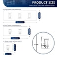 thumbnail image 3 of Shower Replacement Hooks Transparent-Upgrade 14Pack For Soap Holder And Kitchen Racks, 3 of 9