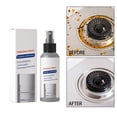 thumbnail image 1 of Limpiador de metal de alta resistencia para superficies de cocina, 100 ml, elimina manchas horneadas, grasa y suciedad de acero inoxidable, aluminio y electrodomésticos, 1 of 9