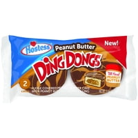 Hostess Peanut Butter Ding Dong 2.96oz 2ct Bag