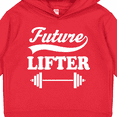 thumbnail image 3 of Inktastic Future Lifter Weightlifting Toddler Hoodie, 3 of 4