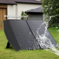 thumbnail image 4 of ALLPOWERS 100W Portable Solar Panel for Power Station, Foldable Solar Generator Charger with Adjustable Kickstand, IP66 Waterproof for Camping, RV, Boat, Home, Off Grid, Power Outage, 4 of 12