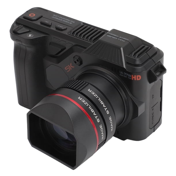 Cámara de Vlogging de 50MP, 4800mAh 5K Cámae Digital Digital 50x Zoom Digital 5G WiFi para Viajar