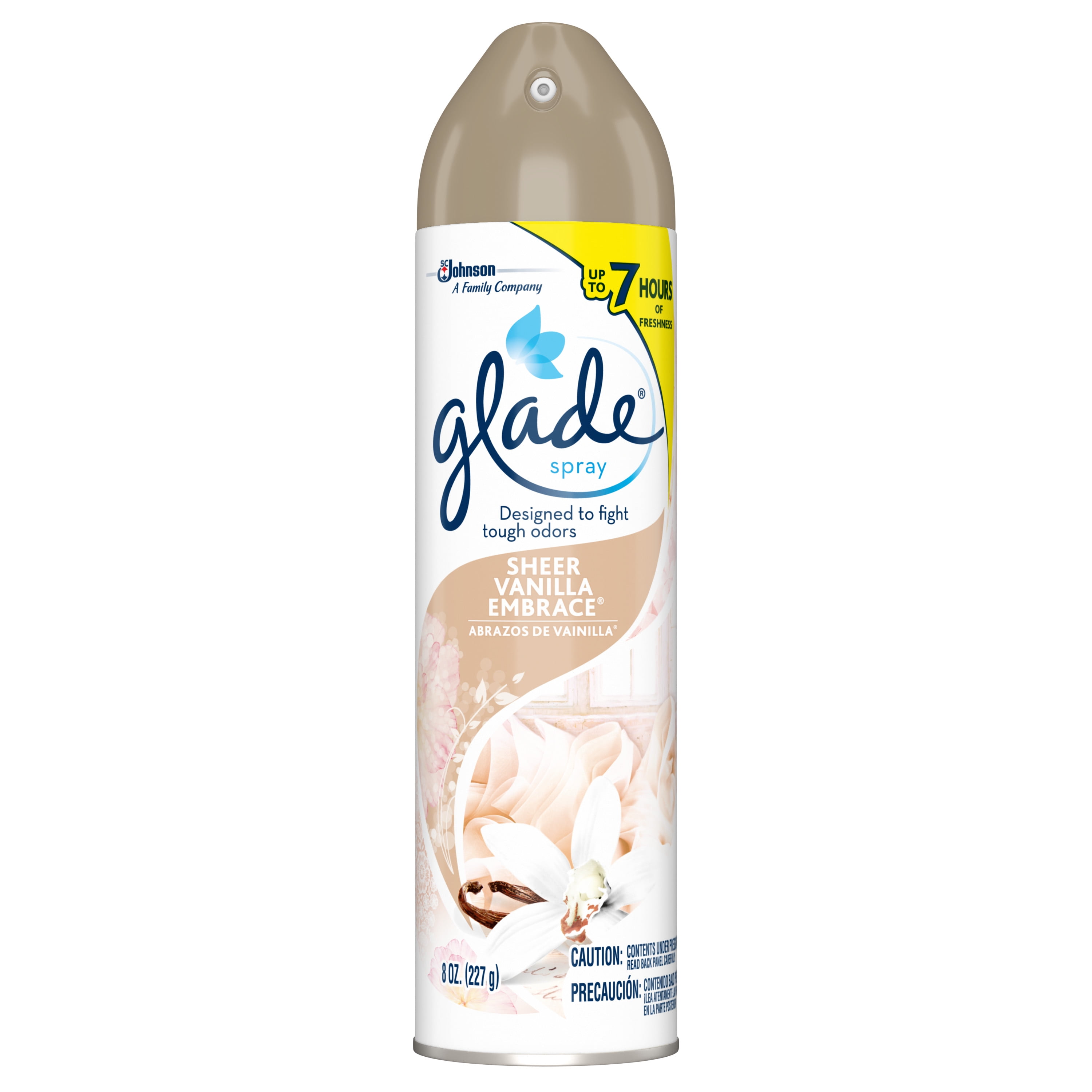 Glade Sheer Vanilla Embrace Room Spray Air Freshener, 8 oz