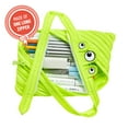 thumbnail image 5 of ZIPIT Classic Monster jumbo Pencil Case, Bright Lime, 5 of 9