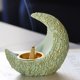 thumbnail image 3 of Injueey Soporte de varilla de incienso de resina, reemplazo reutilizable, lavable, para el hogar, sala de estar, forma de luna, quemador de fragancia, Artesanía Azul Injueey HA071374-03, 3 of 6