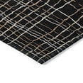 thumbnail image 4 of Addison Rugs Chantille Indoor/Outdoor Transitional Stripes Black Washable Rectangle Rug, 10' x 14', 4 of 6
