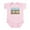 Petal Pink, variant on CafePress - Venice Beach Infant Bodysuit - Baby Light Bodysuit, Size Newborn - 24 Months