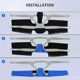 thumbnail image 5 of Universal Reusable CPAP Neck Pad Headgear Strap Cover: Soft Comfortable Fits F20 N20 & Most Headgears Eliminates Strap Marks, 5 of 5