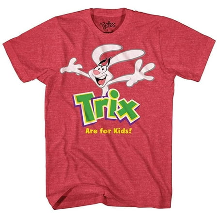 Trix Cereal Are For Kids Silly Rabbit Bunny Funny Adult Mens Graphic T-Shirt Tee