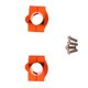 thumbnail image 2 of Kit de montaje universal para manillar sólido, apto para motocicletas, quads y vehículos todo terreno. naranja, 2 of 9