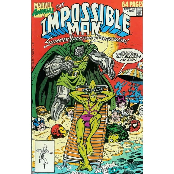 Impossible Man Summer Vacation Spectacular #1 VF ; Marvel Comic Book