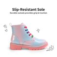 thumbnail image 3 of Botas DREAM PAIRS SDBO2220K para Niñas con Brillo y Tobillo Rosa, 3 of 7