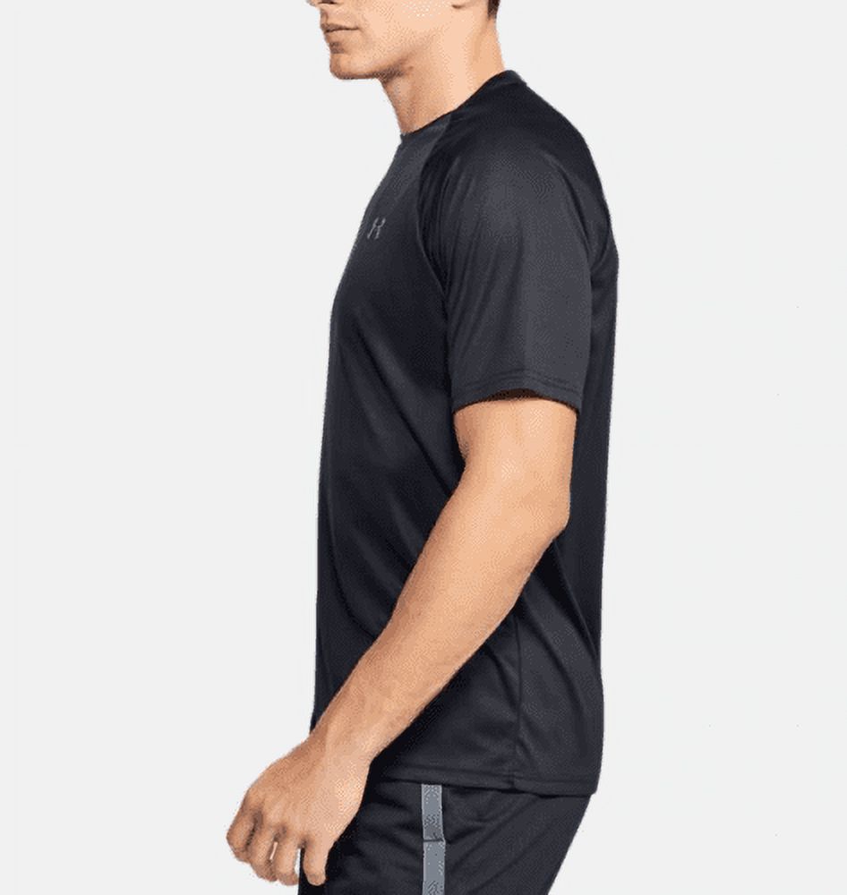 Under Armour HeatGea Logo UA Velocity Short Sleeve T-Shirt Black Men's Size - image 3 of 3