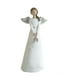 thumbnail image 1 of Figura de ángel, decoración navideña, resina coleccionable decorativa, decoración navideña para Pentagrama, 1 of 7