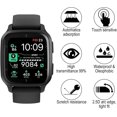 thumbnail image 2 of Screen Protector for Garmin Venu Sq 2/ Sq 2 Music, 3 Pack Tempered Glass[Support Fingerprint Sensor][Case Friendly][3D Curved][9H Hardness] Film, 2 of 5
