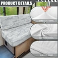 thumbnail image 6 of Uorisanigo RV Dinette Cushion Covers, Replacement White Camouflage Print Sofa Furniture Protection Dinette Seats Cushions Soft Chair Cushion Slipcovers Loveseat for Pets, 6 of 7