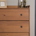 thumbnail image 4 of Morgan 4-Drawer Solid Wood Bedroom Chest in Caramel, 4 of 12