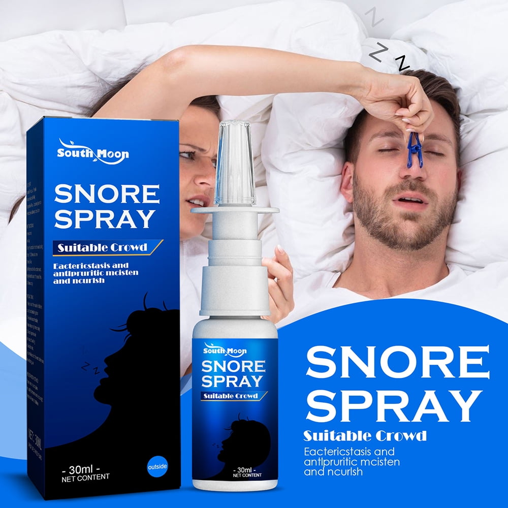 South Moon Herbal AntiSnoring Spray Portable Snoring Nasal Spray