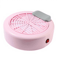 thumbnail image 1 of Nail Dust Collector Compact Vacuum Fan Dust Collector with Reusable Filter Powerful Dust Suction Machine US Plug C,1 x Dust Collector,Pink, 1 of 6