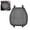Black, variant on Agiufgs Car Front Seat Cover, Breathable Pu Leather with Backing, for Cars Suvs and Trucks Setup and Daily Use, Black