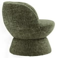 thumbnail image 6 of Modway Vesta Chenille Fabric Upholstered Swivel Chair in Basil, 6 of 9