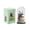 Panda Lying in Forest, variant on Panda Garden Building Block Set with Dust Cover, 999Pcs Animal Floral Display, Zen Botanical Desktop Decor Model Kit