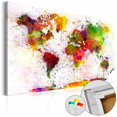 thumbnail image 2 of Tablero de corcho - Artistic World Cork Map Medidas 60X40, 2 of 5