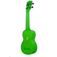 thumbnail image 4 of Kala KA-SWF-GN Waterman Soprano Ukulele - Fluorescent Green Gloss Bundle with Hard Case, Tuner, Austin Bazaar Instructional DVD, and Polishing Cloth, 4 of 7