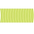 thumbnail image 1 of Pegatinas reflectantes para llantas de coche, resistentes al agua, protección solar, color resistente, fuerte adhesión, alto brillo para automóviles., 1 of 13