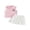 Pink, variant on BemeyourBBs 2Pcs Toddler Baby Girl Football Little Infant Baby Girl Summer Clothes Sleeveless Lapel Collar Soccer Embroidered Tank Vest Tops with Pleated Skirt Set Toddler Baby Girl Summer Outfit