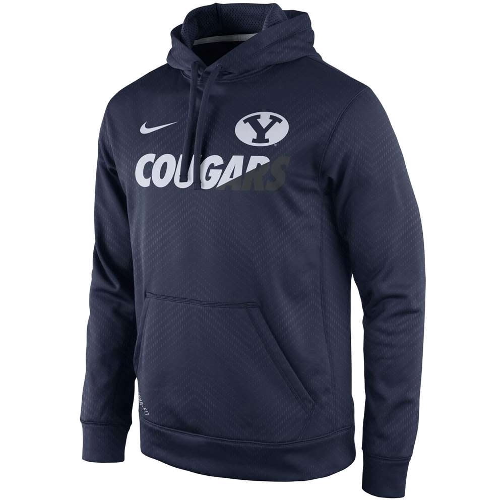 Nike - Byu Cougars Sideline KO Fleece Hood Sweatshirt - Walmart.com ...