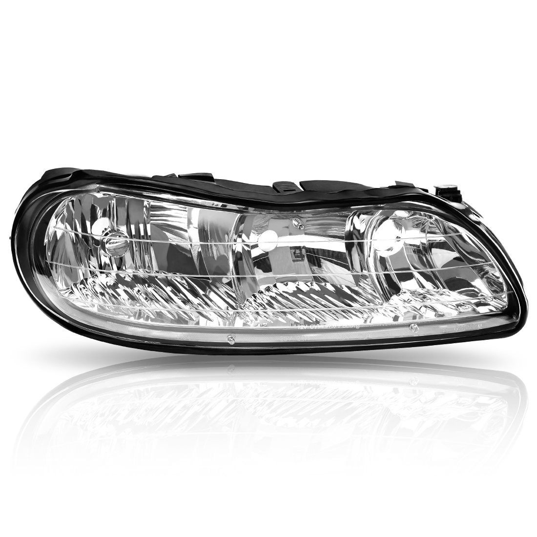 RVNI Headlights Assembly for Chevy Malibu 1997-2003 Halogen Bulb ‎Front Headlamp Replacement Pair
