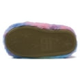 thumbnail image 3 of NHU Girl's Fuzzy Fluffy Slippers for Girls Fur Flip Flop Open Toe Slippers Multicolor Size 11-12, 3 of 3
