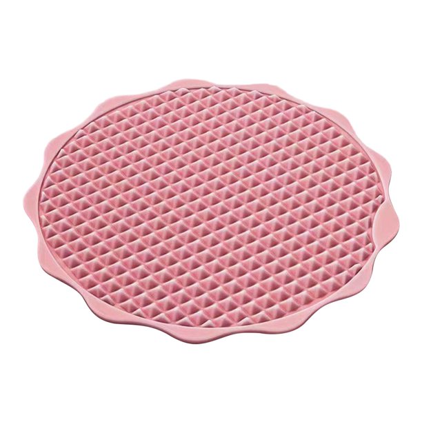 Mat de sensorial de pie de pie Mat de Punto de baño Mat de baño de de Mat de para césped al aire rosa