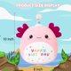 thumbnail image 3 of Peluche de peluche SQEQE Axolotl de felpa de 25 cm, 3 of 6