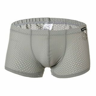 NEW Vtg KMart 3 Pair White Boxer Shorts Sz S 30-32 Underwear Cotton Poly USA