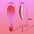 thumbnail image 5 of Candy Brush Detangling Hair Brush for Wet or Dry Hair, Vented Design and Ultra Soft-Nylon Detangler Hair Brush for All Hair Types, Colorful Wet Hair Brush for Women and Girl, Idea Gift, 5 of 8