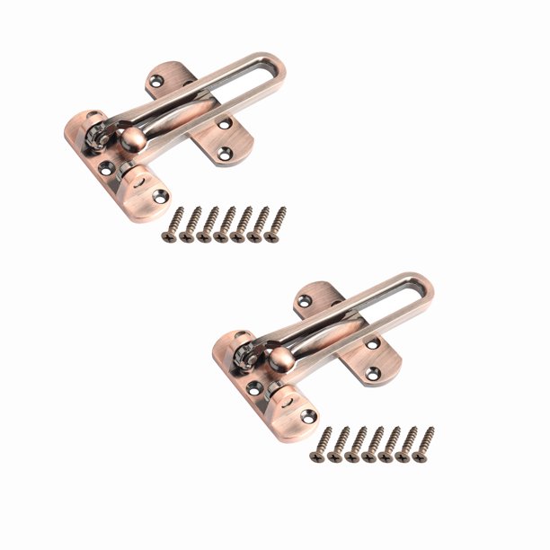 2 Pack Home Security Door Lock Swing Bar Door Guard for Kids, Hotel