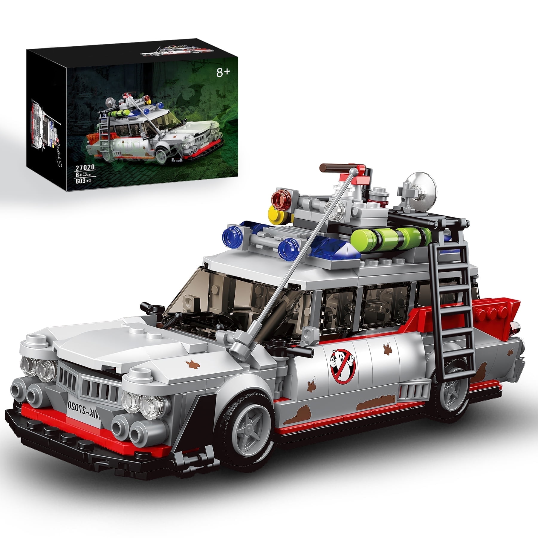 HI-Reeke Ghost Buster Ecto-1 Building Block Set, Speed HI-Reeke Ghost Buster Ecto-1 Building Block Set, Speed