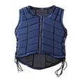 thumbnail image 2 of Casulla de protección de equitación acolchada de EVA, protección de equitación de encaje con cremallera ajustable Mujeres M kusrkot Protector Chaleco Equitación, 2 of 8