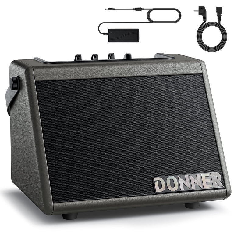 Donner 20W Mini Wireless Drum and Keyboard Amplifier, Black photo 1