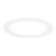 thumbnail image 1 of Uxcell 1-Pack Anillos Goof para Luces Empotradas de 2", 2.2" ID 3" OD Anillo de Recorte de Acero Duradero Montaje Flush Blanco, 1 of 6
