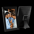 Nixplay 10 1 inch wifi digital picture frame w10k black silver