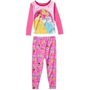 Disney - Toddler Girls' Princess 2-Piece Cotton Pajamas Set