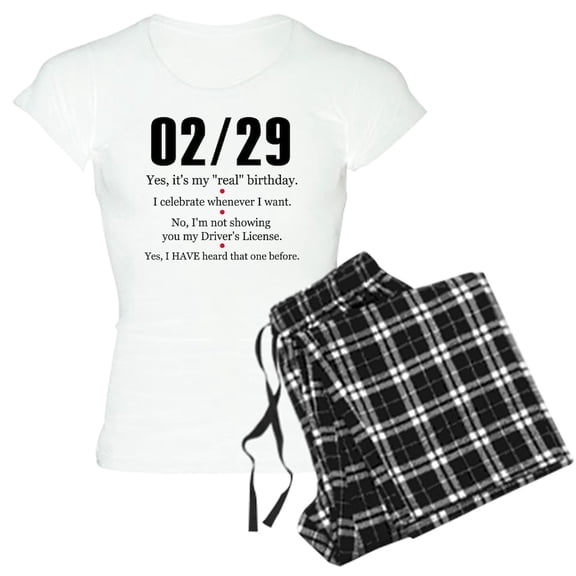 CafePress - Ly Answers Women's Light Pajamas - Women's Short Sleeve Print T-Shirt and Pants Light Cotton Pajama Set